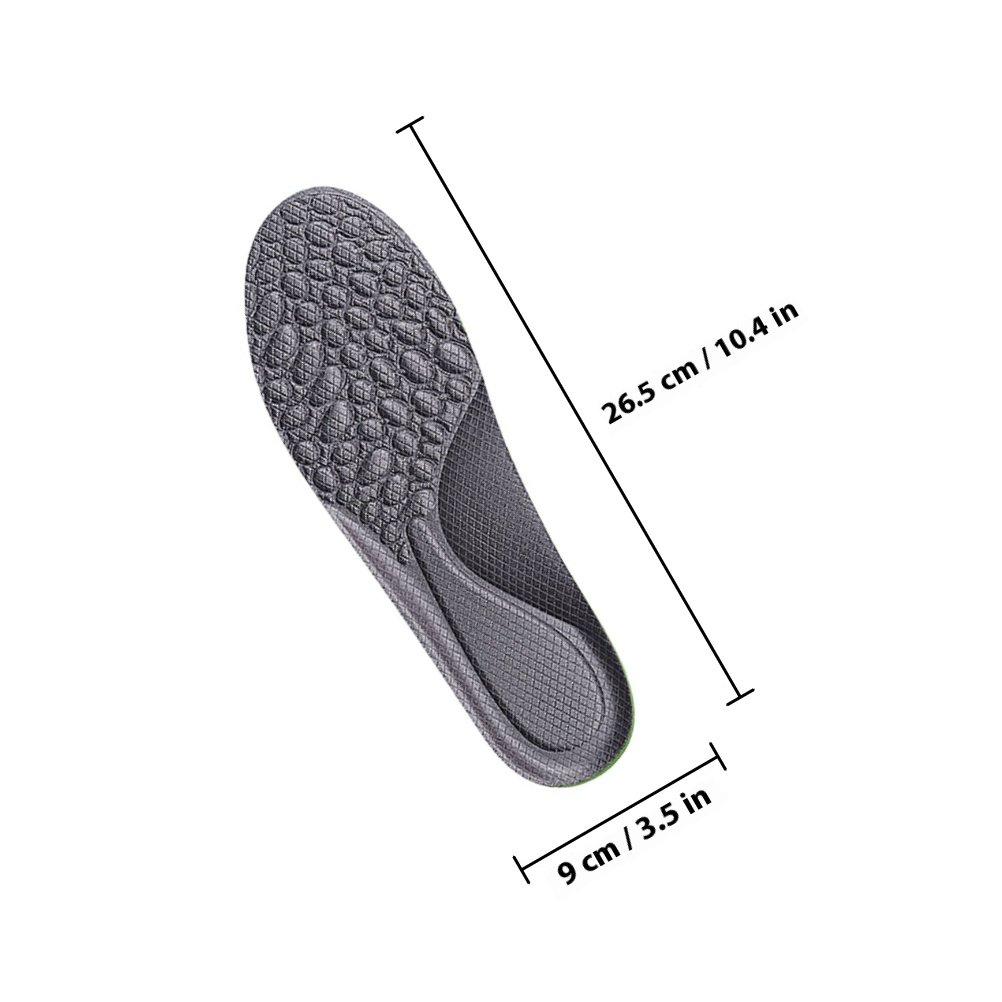 

1Pair Height Increasing Comfortable Foot Insoles Reducing Fatigue Shockproof Wear Resistant Washable Multi Function Shoe Pads