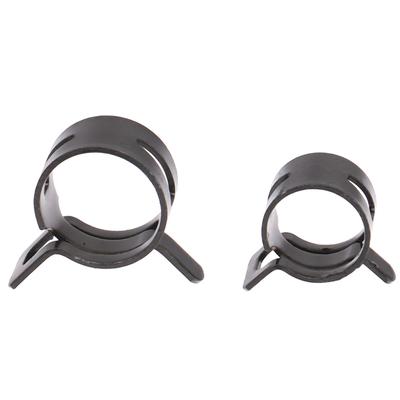 10Pcs Hose Clamps Fuel Hose Line Water Pipe Clamp Hoops Air Tube Fastener Spring Clips Diameter 6Mm 7Mm 8Mm 10Mm 12Mm 14Mm 16Mm 20Mm