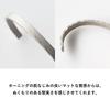 Bangle Bracelet Unisex Accessory Brass Made In Japan [TAVARAT] Men's (Silver Honed)