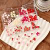 2025 3D Mini Resin Nail Art: Cream Strawberry & Translucent Cherry Fruit Cartoons