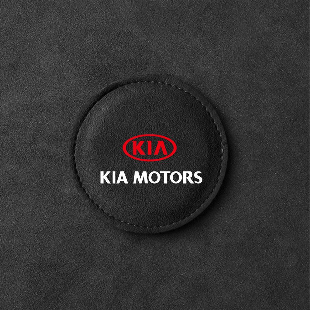 2026 Heißer Autoaufkleber Auto Styling Untersetzer Getränkehalter Matte Abzeichen Rutschfeste Pads Für KIA Ceed Sportage Rio 3 Proceed K5 Sedona