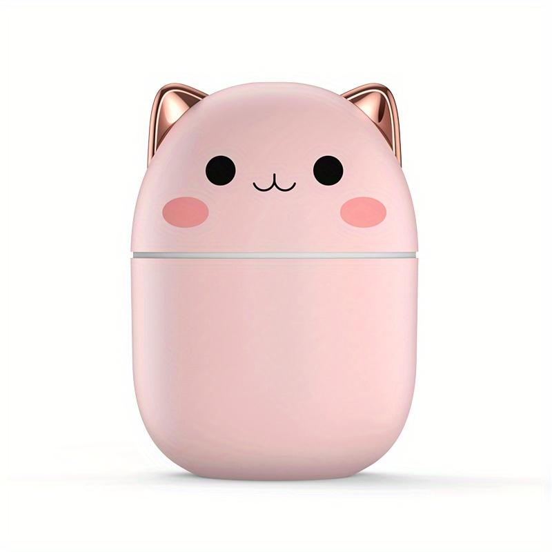 Bærbart LED-lys mini 250ml h2o Spray Mist luftfukter Double Wet Aroma Essential Oil Diffuser Bil usb luftfukter