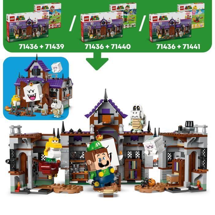 Lego® super mario 71436 manoir hanté du roi boo - set collector nintendo®