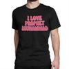 Funny I Love Muhammad T-Shirt Men Round Collar 100% Cotton T Shirt  Short Sleeve Tees Adult Clothing