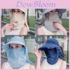 Summer Sun Protection Wide Brim Hat With Adjustable Fit For Outdoor Activities