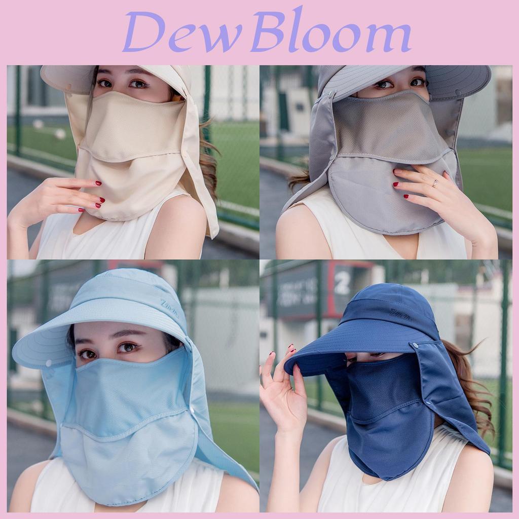 Summer Sun Protection Wide Brim Hat With Adjustable Fit For Outdoor Activities