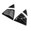 For Toyota Camry 2025 2026 Bright Black Vent Window Scoop Louver Cover Trim