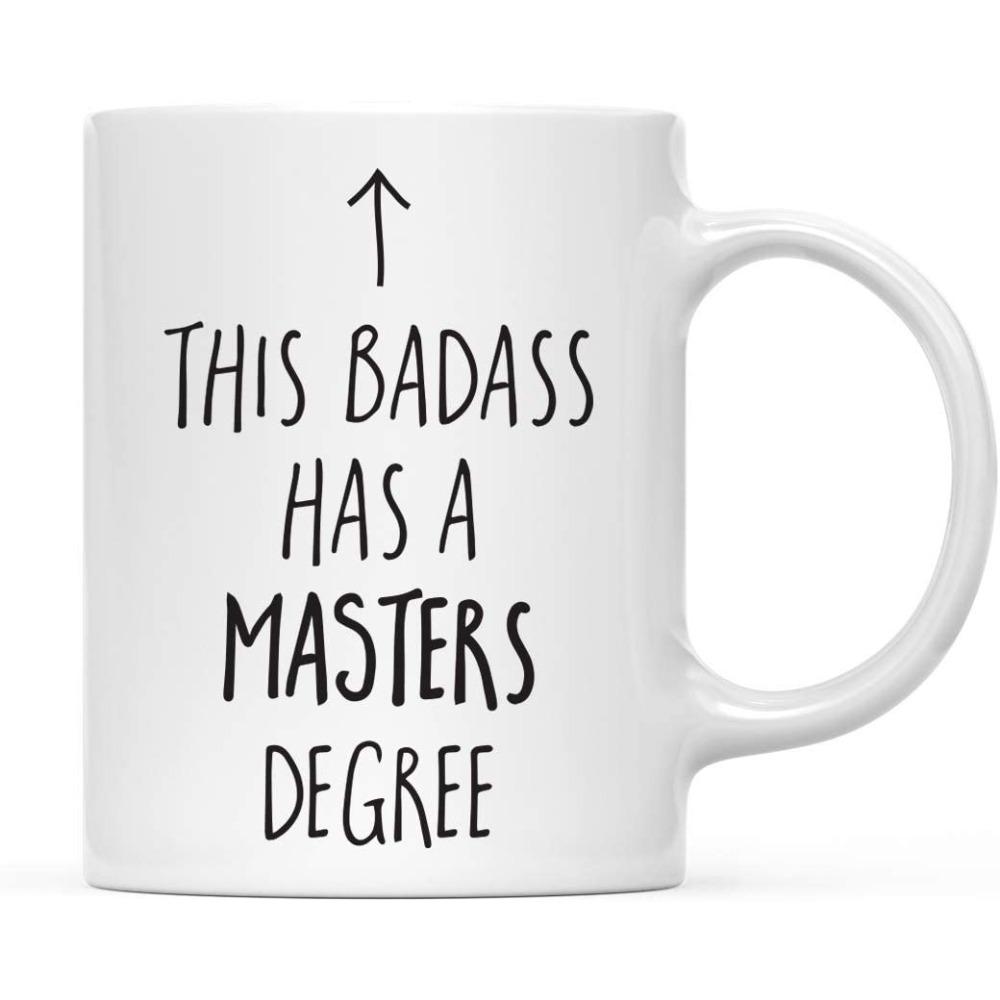 Graduation gift ceramic coffee mug 301-400ml