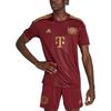 adidas Bayern Football FCB Wiesn Jsy Crew Neck Pullover Shirt 22/23 Men Tops Burgundy IC1435