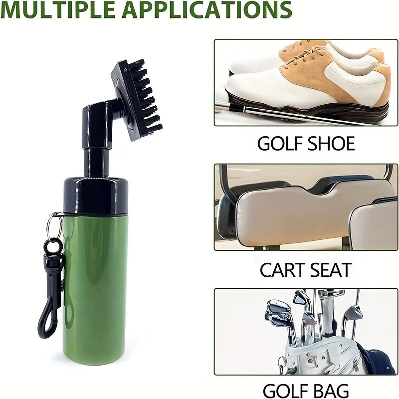 Creative Golf Club Cleaning Brush 2-In-1 Groove Cleaner Club Washer Portable Golf Essentials for Men Women
