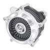 Motorräder Turbine Luftfilter Ansaugfilter Chrom Für Harley Sportster XL Touring Softail Dyna EVO & Twin Cam Fatboy FXDLS