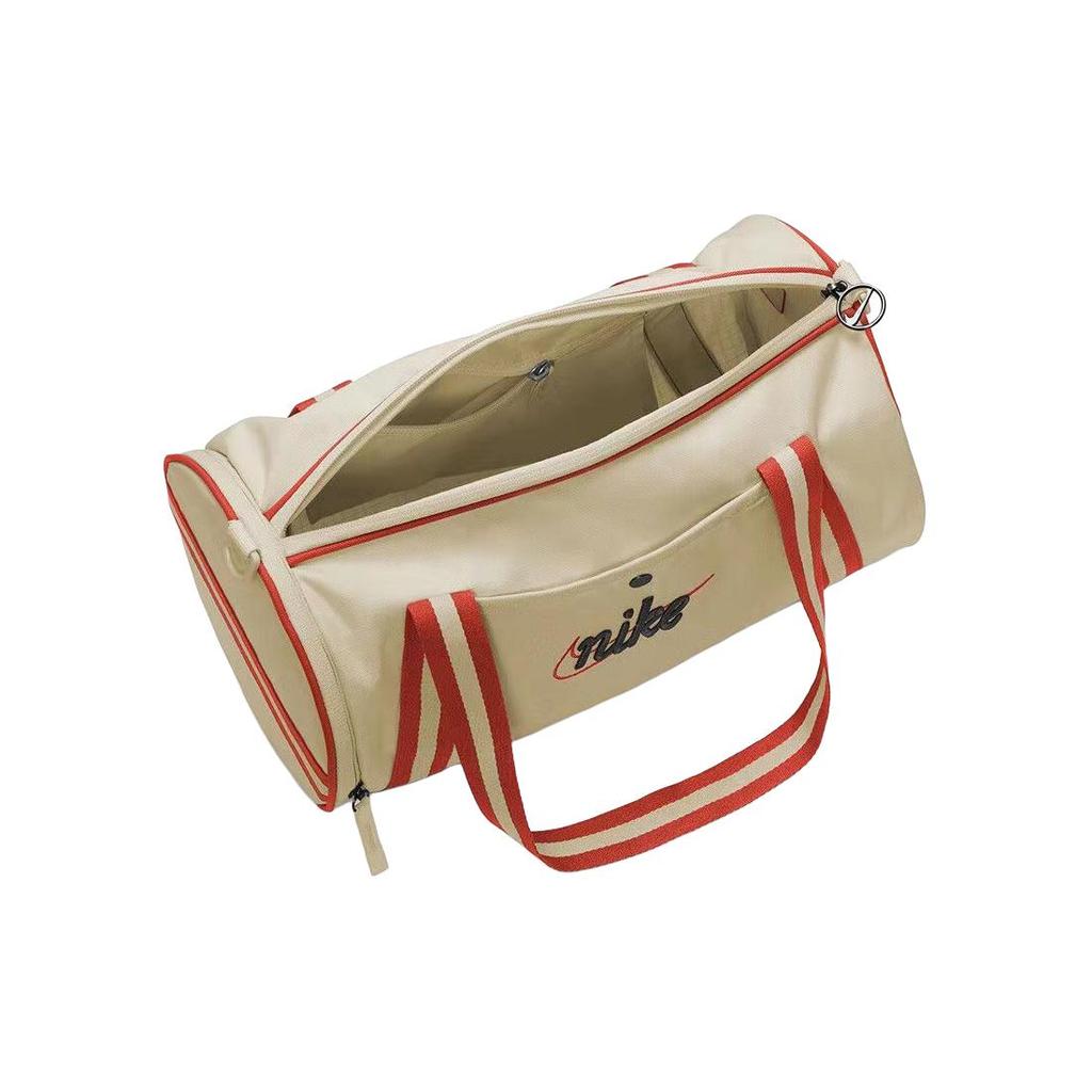 New Nike Fabric Shoulder Bag, Crossbody Bag, Handbag, Gym Bag Unisex Ecru DR6261-113