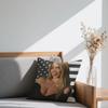 Cushion S-Sweeney Cover Square Sofa Cushion S-Sydney Actor Cover Casual Skin-Friendly Comfortable Pillow Cover