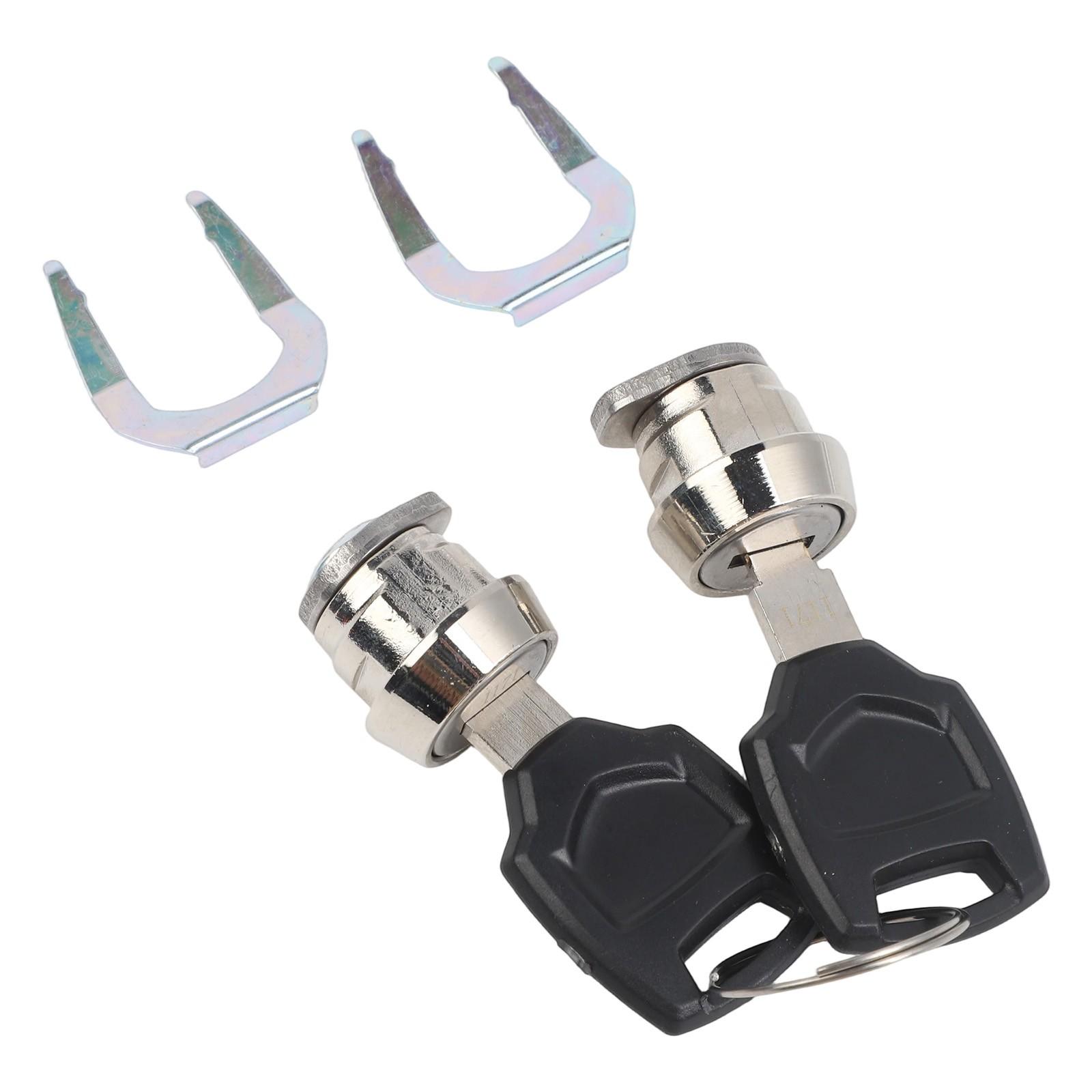 

Sturdy Motorcycle Lock Cylinder Core and 2 Keys for Secure Luggage Storage