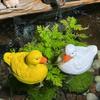 Entenstatue Tierskulptur Landschaftsgestaltung Figur Ornament für Teich