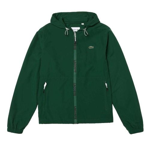 Lacoste Mens Water Resistant Bomber Jacket