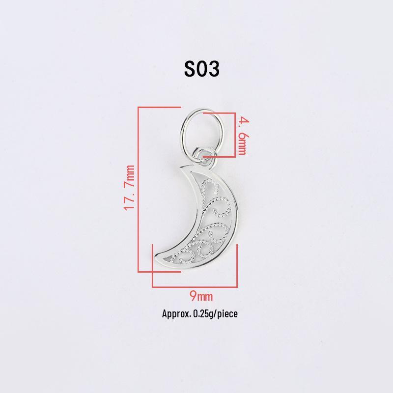 S925 Sterling Silver DIY Bracelet with Assorted Pendants