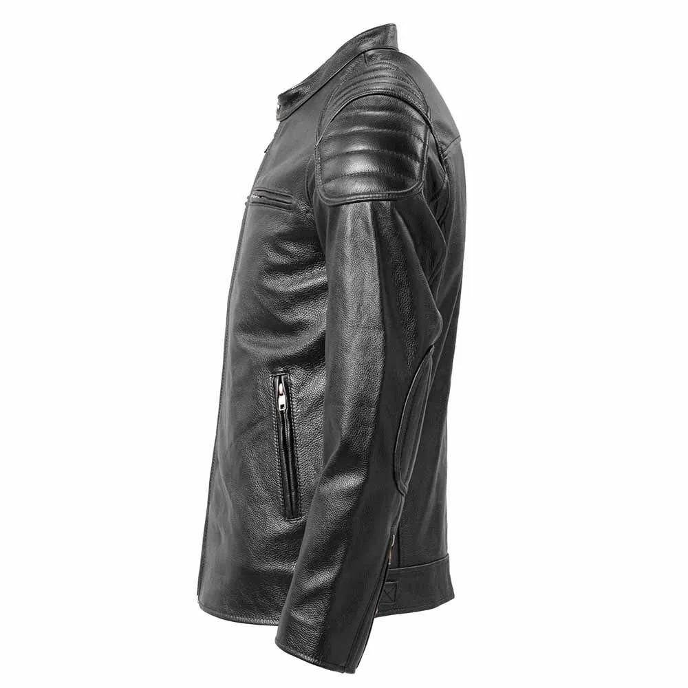 Chinesische Größe Echtes Leder Jacke Männer 100% Natürliche Rindsleder Echtes Leder Jacken Slim Fit Motorrad Jacke Mann Biker Mantel Herbst M357