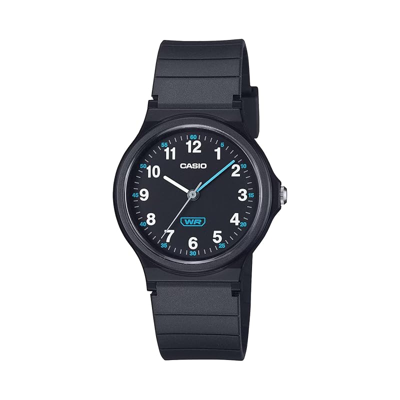 

[Casio] CASIO analog ladies kids watch Chipkashi cheap casio LQ-24B-1B biomass plastic band black overseas model [product]
