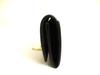 Authentic BVLGARI Black Leather Logo Clip Coin Purse #a895  Refurbished