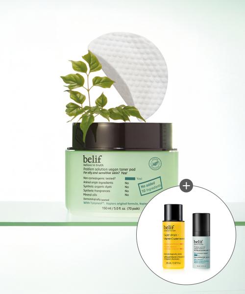 Belif Problem Solution Vegan Toner Pad Set 150ml none