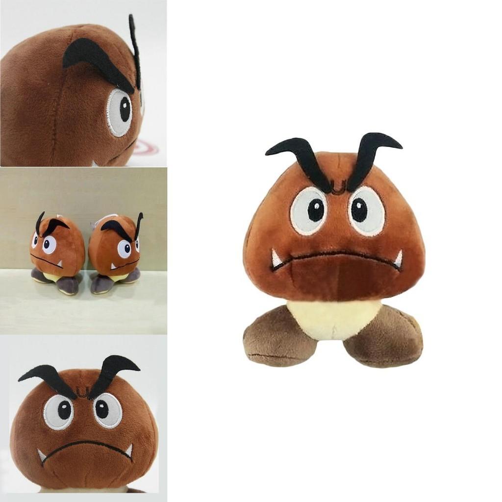 Soft And Huggable 6'' Super Mario Bros. Sad Goomba Plush Doll Toy For Comfort