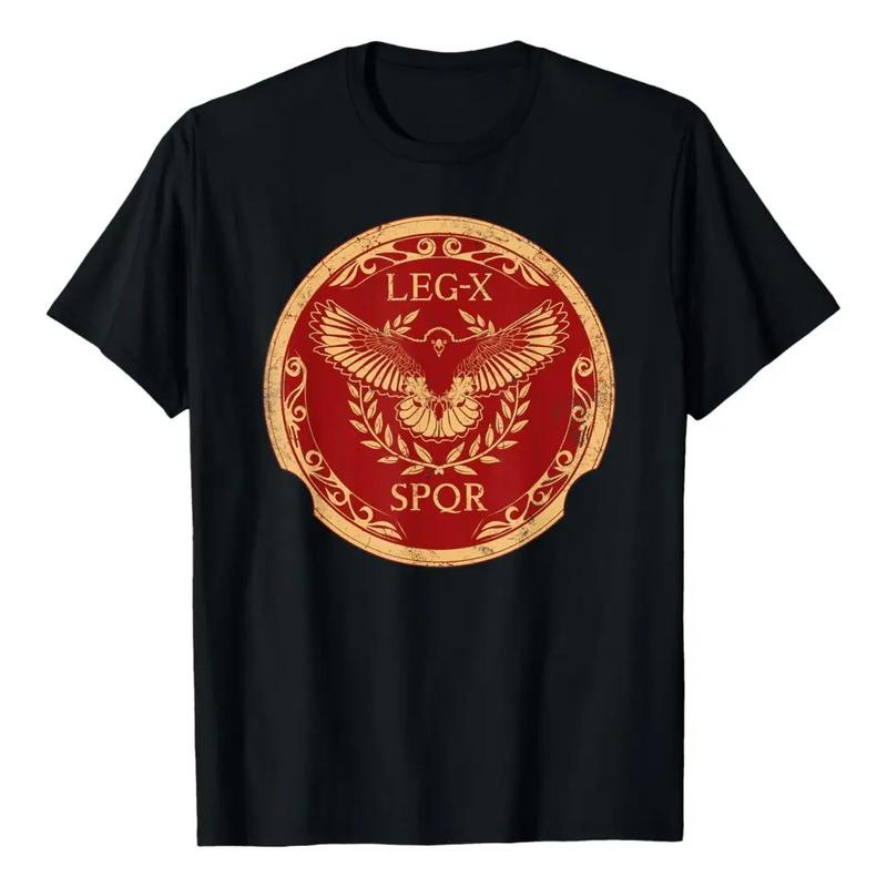 Camiseta Spqr 10th Legion Roman Eagle S разноцветный