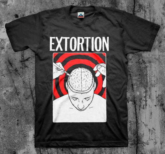 

Extortion Brain T shirt Unisex T-Shirt XXXXL