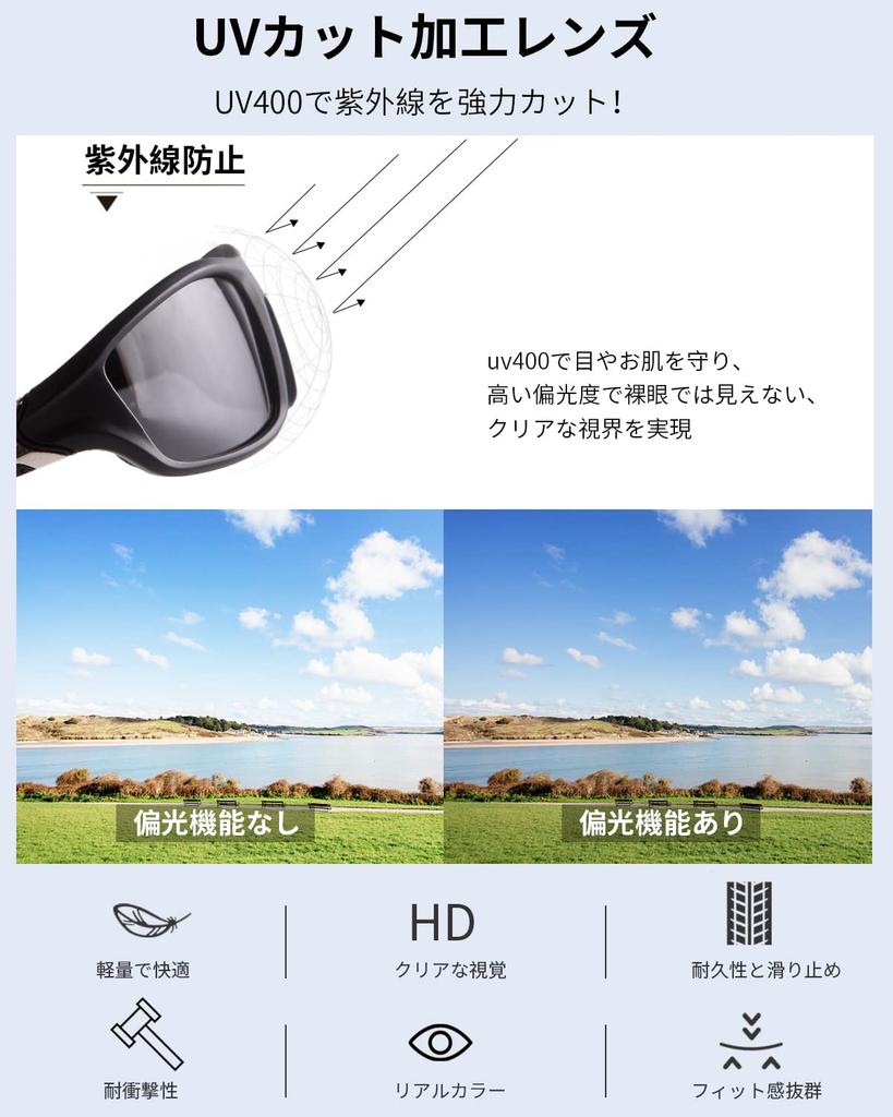 Ade Woo Sports Sunglasses with Polarized 2023 New Day and Night UV400 TR90 UV for Safe and Clear Lenses, Model, Use, Ultra-Lightweight, Protection,