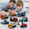 Bulldozer Engineering Truck Toy Mixer Container Excavator Toys Construction Vehicle Toy  Kids Toy