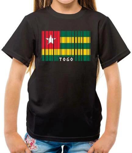 Togo Flag Style Barcode - Children - Lome - Country - Travel - Gift 150