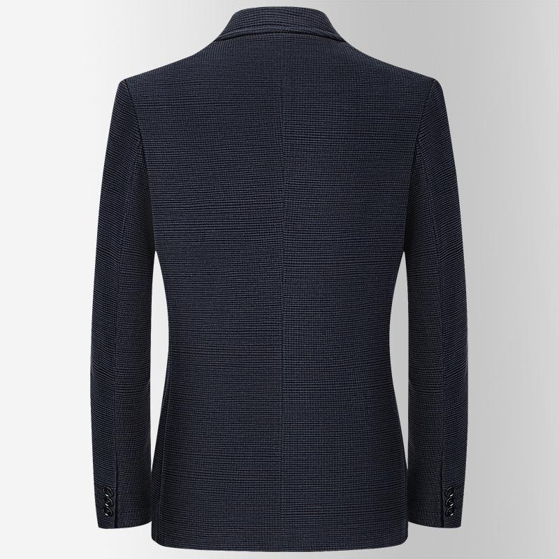 Autumn and Winter Corduroy Stretch Suits for Young and Middle-aged Men Small Suits Men's Slim Trendy Casual Suits