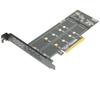 PCIe To M2 NVME Adapter Card PCI-E 4.0 X8 X16 NVME M Key SSD Converter M.2 PCI Expansion Card For 2230 2242 2260 2280