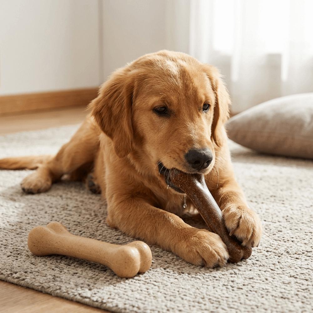 Wear Tough Dog Molar Stick Beef Scent Durable Bite Toy Indoor Outdoor Play