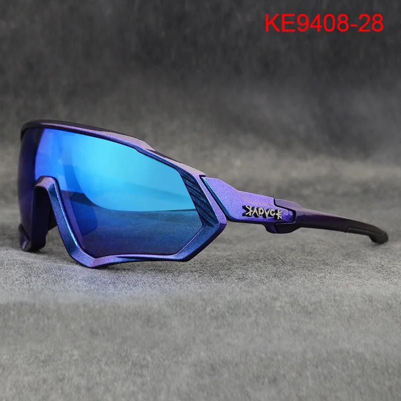 Kapvoe Marque Hommes Lunettes de Soleil Pêche Randonnée Vélo Femmes Lunettes Vélo de Route Lunettes Vélo Lunettes de Cyclisme Oculos Ciclismo