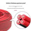 2-Core RVB Red & Black LED Light Box Extension Cord for Electric Bicycle & Monitoring Systems