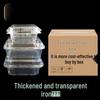 Disposable Transparent Food Container with Lid