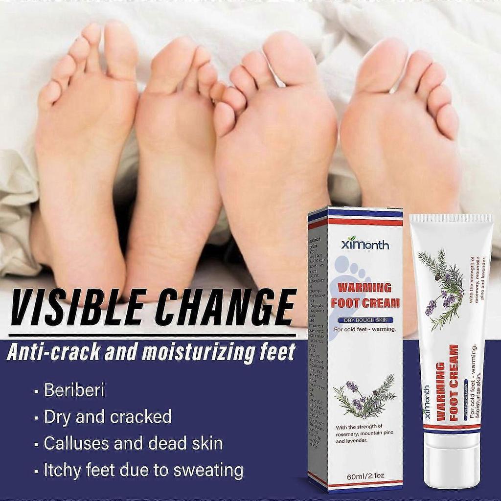 Crema per la Cura dei Piedi Ximonth - Allevia, Idrata e Protegge i Talloni da Secchezza, Screpolature, Desquamazione e Fornisce Idratazione e Cura dei Piedi