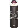 Thermos Water Bottle Vacuum Insulated 2-Way Bottle 1.0L/1.03L Chocolate Heart FHO-1001WF CH-H