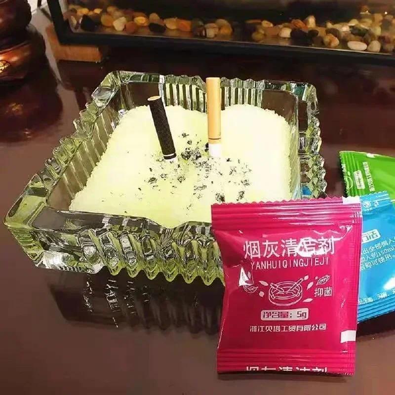 30PCS Scented Water-Soluble Ashtray Sand - 6 Colors, Fast Ash Extinguishing, Easy To Clean, Ideal for Home, Hotel, Party & Gifts