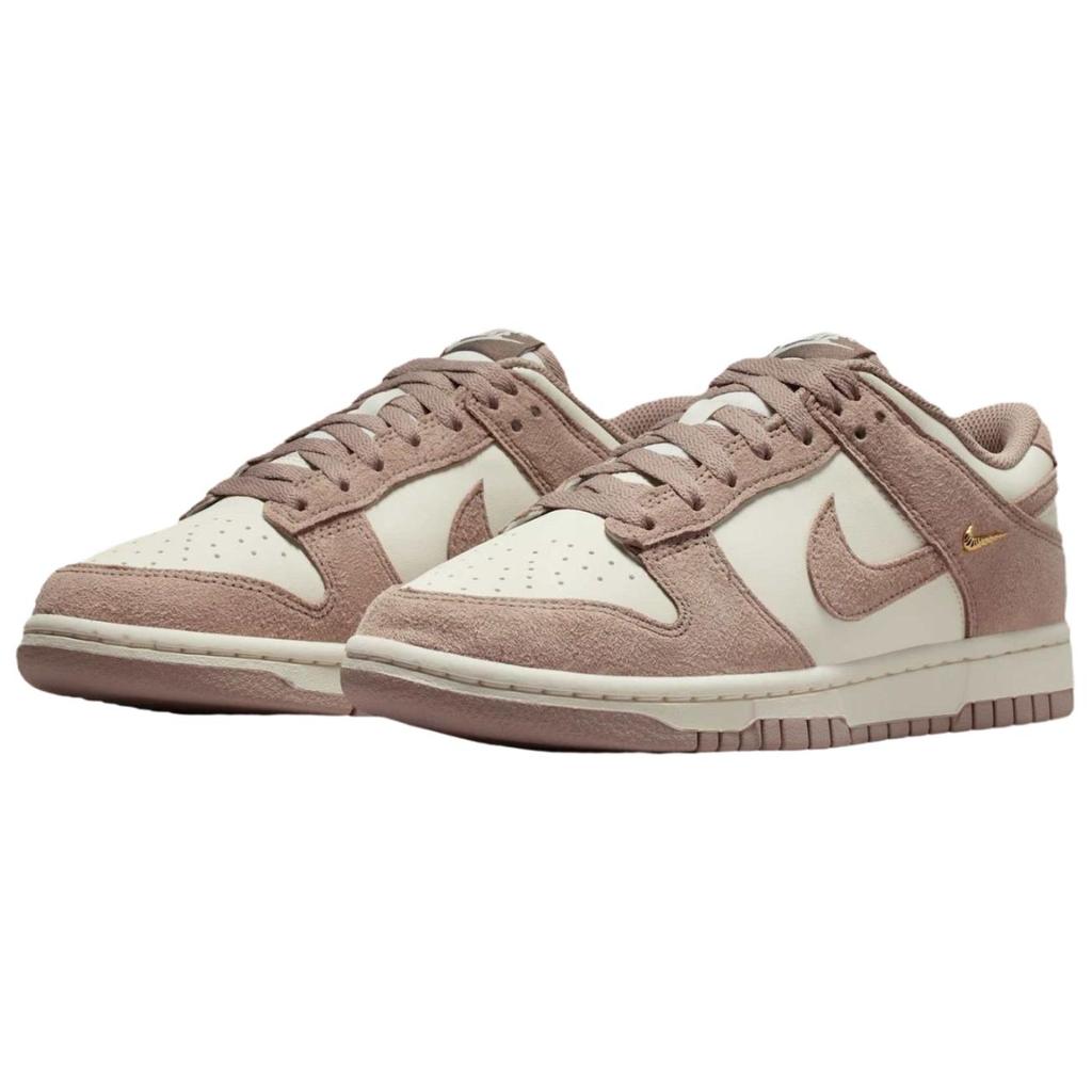 Nike Dunk Low Malt Mini Swoosh Women Sneakers Brown Sail Metallic-Gold IB4417-105