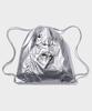 Scoupe Graphic String Gym Sack_Silver