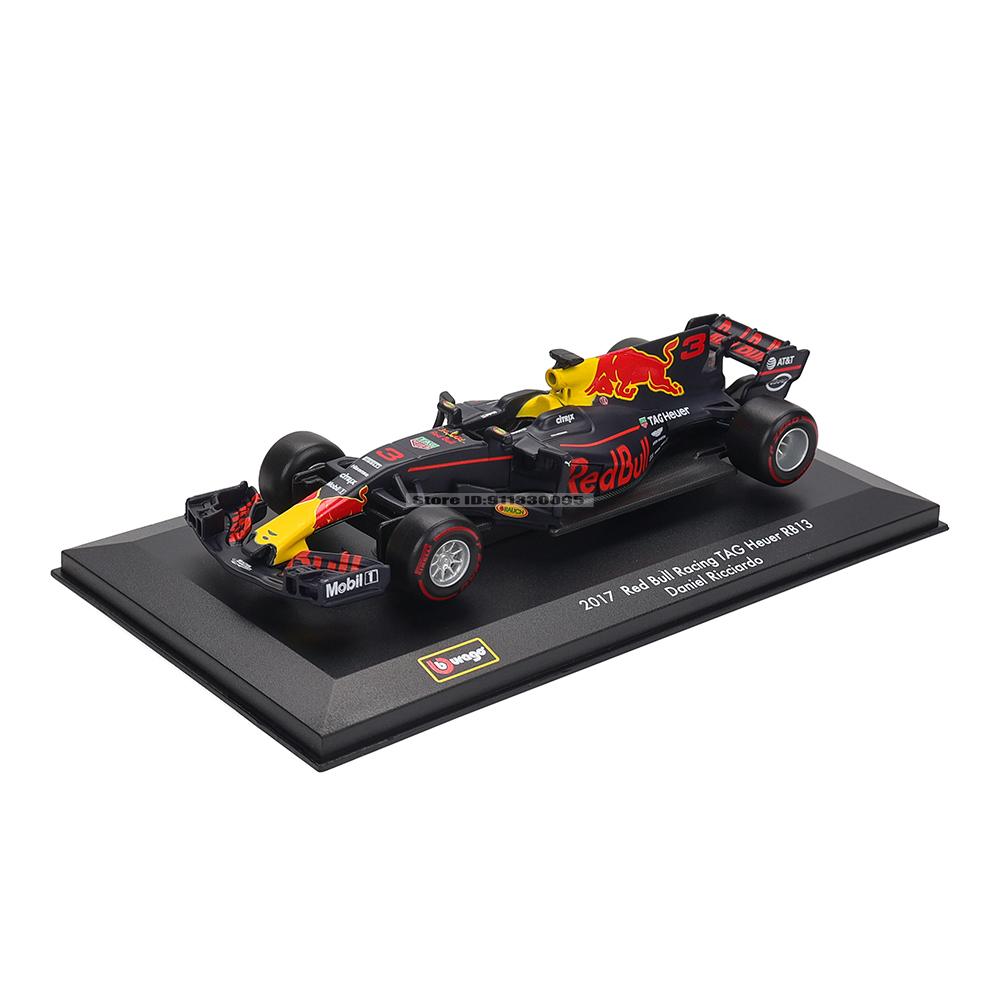 Bburago 1:32 F1 Red Bull Racing Formula One 2017 RB13  racing model simulation car model alloy car toy collection