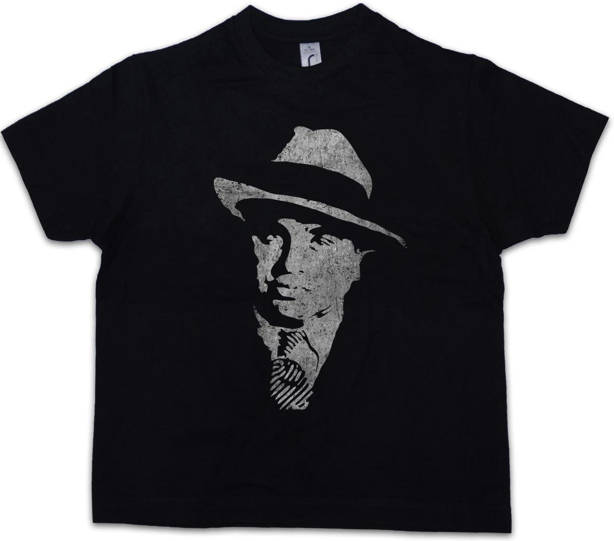 AL CAPONE PORTRAIT Kids Boys kids boys T-Shirt Mafia Mob Familia Chicago Gangster Boss USA 100