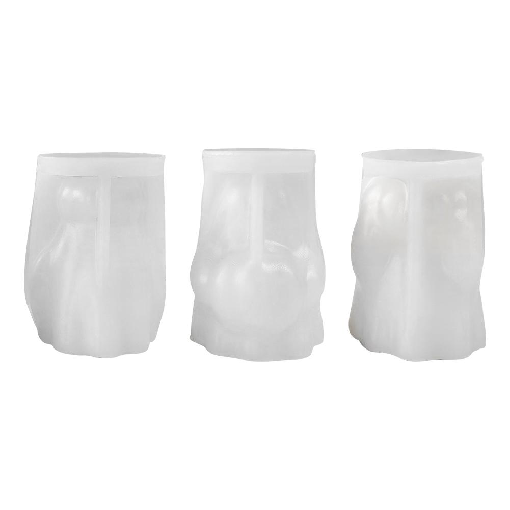 Halloween Ghost Silicone Mold DIY Pumpkin Ghost Decorations Resin Mold Plaster Mold for Epoxy Resin Candle Soap Halloween Decor