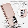 Crossbody Wallet RFID Blocking Card Holder Phone Case For Samsung Galaxy S25 Ultra Edge S24 Plus S23 S22 S21 FEA16 A26 A36 A56