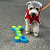 Pet Slow Feeder Toys Cute Bone Shaped Treat Dispenser Dog Stimulation Toys for Puppy Dogs Cats