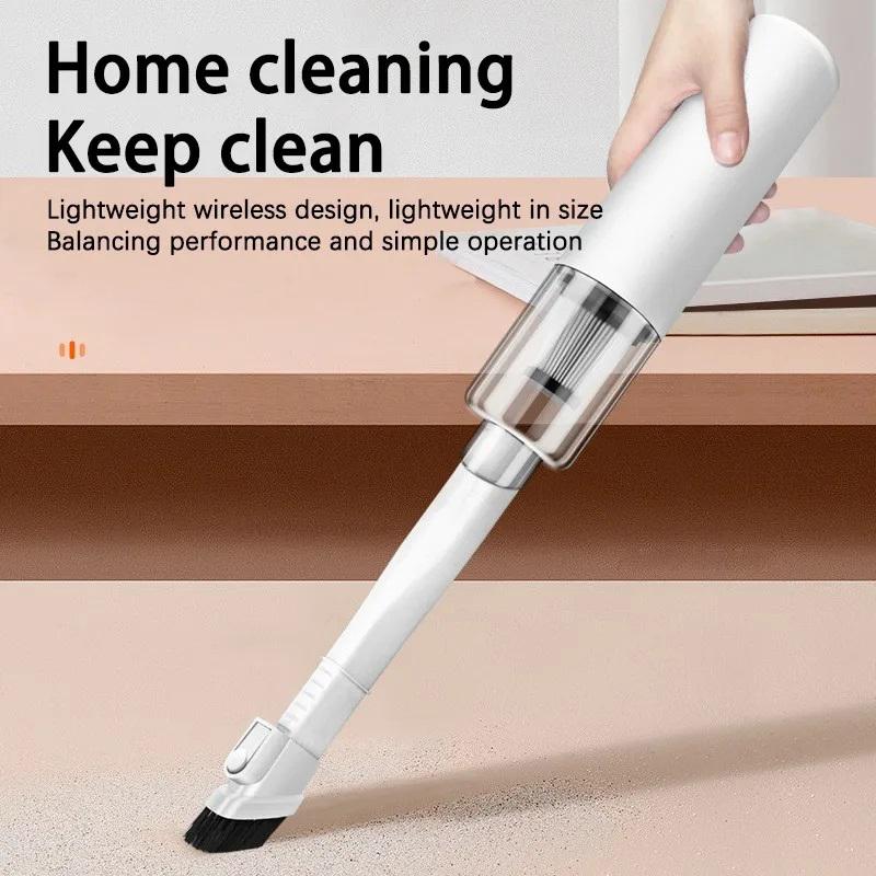 3 In 1 Car Vacuum Cleaner Rechargeable Handheld Vacuum Cleaner Car Home Dual-purpose Wireless Dust Catcher