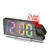 12/24H Projection Alarm Clock Brightness Adjustable Snooze Clocks  Living Room