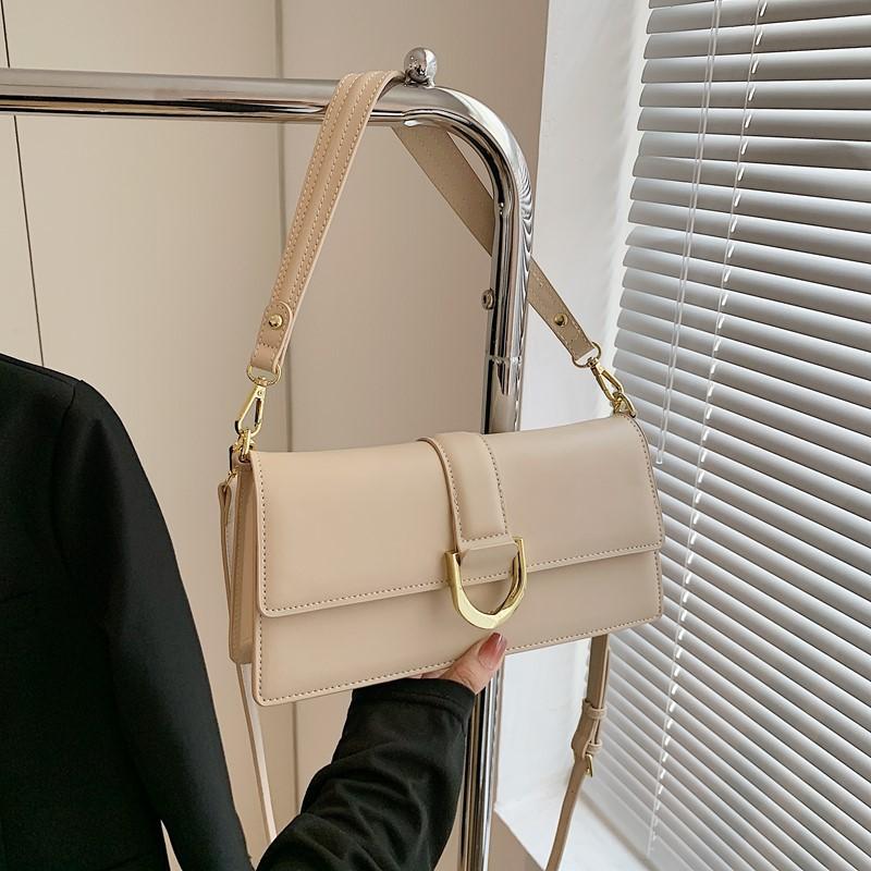 Premium Texture Bag Women's New Fashion Niche Single Shoulder Underarm Bag Crossbody Small Square Bag